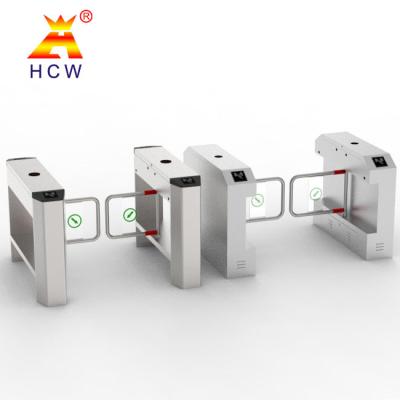 China Building Office Building Pedestrian Swing Gate Turnstile Intelligent Anti Collision for sale