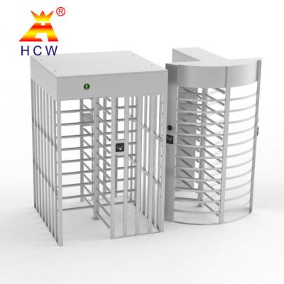 China Puerta electrónica completa rotatoria de la barrera del torniquete 100W de la altura de la sola puerta para la escuela en venta