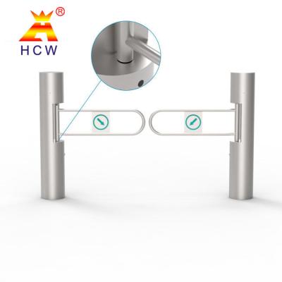 Cina Portone verticale del cancello girevole del controllo di accesso dell'oscillazione della barriera del ripristino automatico automatico del cancello girevole in vendita