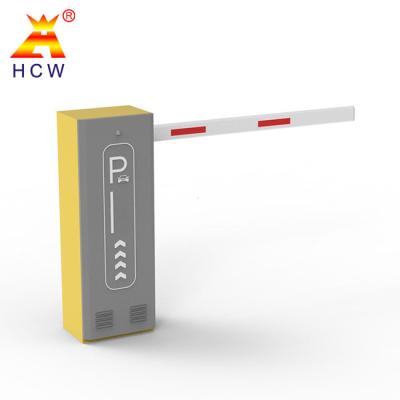 China Fast Speed Car Park Barrier Gate IP55 LED Automatic Boom Barrier With RFID for sale