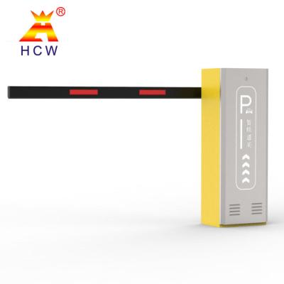 China UHF Reader Parking Boom Barrier Automatic Rising Arm Barrier Gate Multi Speed for sale