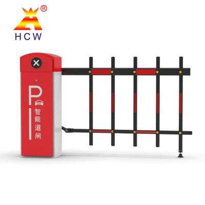 China Brushless DC Auto Fence Barrier Gate 6s-9s Take Off Time For Parking Lot for sale