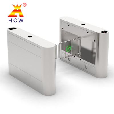 China Puertas de oscilación peatonales de la puerta del torniquete de AC100-240V con el lector del QR Code de NFC en venta