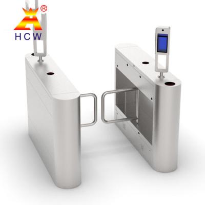 Cina Ala della porta del plexiglass di 5000 dell'impronta digitale di capacità dell'oscillazione della barriera portoni del cancello girevole in vendita