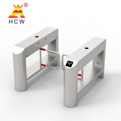 China Brushless Motor Automatic Swing Barrier Turnstile 40W For Pedestrian Management for sale