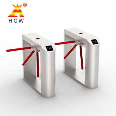 China Fully Automatic Tripod Drop Arm Turnstile Electronic Turnstile Gates 0.2S Reacting Time for sale