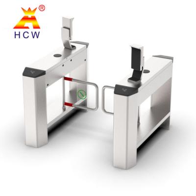 China Swipe Card Automatic Security Swing Turnstile Gate Access Control for sale
