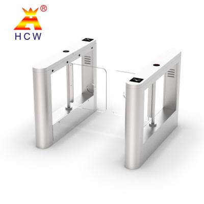 China Glass Door Automated Barrier Turnstile Gate 20-30 Persons / Min for sale