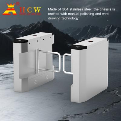 China Automatische Voet van de de Veiligheidscontrole van de Barrièreingang Turnstile van de het Gezichtserkenning Te koop