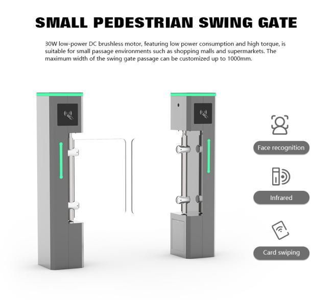HCW CW490 Swing Turnstile Gate front view