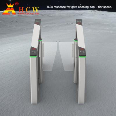 China RFID-het Toegangsbeheeroem van Automatic Turnstile Gate van de Kaartlezer Voet Te koop