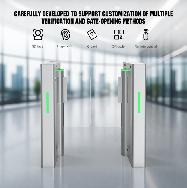 HCW CW429 turnstile gate in operation