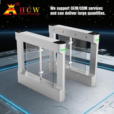 China Van de de Schommelingsbarrière van de supermarktingang Turnstile RS232 OF RS485-Communicatie Haven Te koop