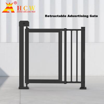 China Aanpasbare buitenreclame deur / Commerciële roestvrijstalen oproldeur / 60W borstelloze motor voor brede toepassingen Te koop