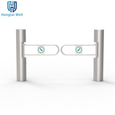 China Stainless Steel Bidirectional Swing Gate Turnstile Biometric Access Control for sale