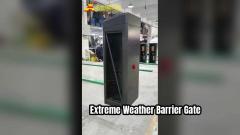 Demonstration of barrier gate assembly