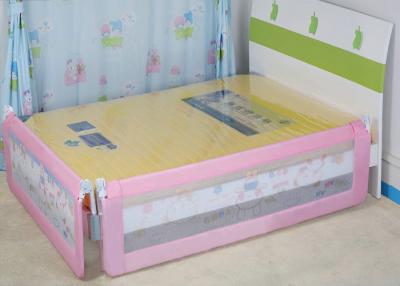 China Os trilhos de protetor seguros cor-de-rosa do dorminhoco para a cama/juventude sem redução colocam a segurança dos trilhos à venda