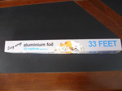 China Moisture Proof Household Aluminium Foil For Food Wrapping Sliver Color for sale