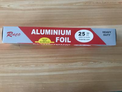 Chine Papier aluminium mince fait sur commande pour l'emballage de nourriture, enveloppe de papier d'aluminium pour l'empaquetage à vendre