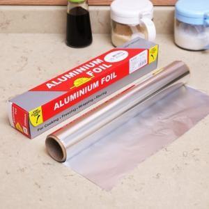 Chine Papier aluminium de ménage de cuisson, aluminium fort de cuisine d'enveloppes de nourriture étanche à l'humidité à vendre