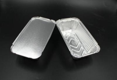 China High Purity Foil Disposable Food Containers , Foil Catering Trays With Lids for sale
