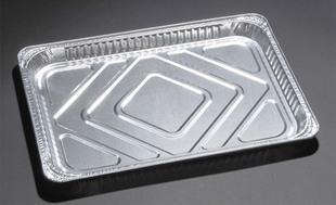 China Tabellen-Dampf-Pans der natürlichen Größe Aluminiumfolie-Behälter für das Backen von 130ml - Kapazität 1500ml zu verkaufen