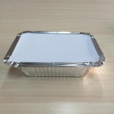 China Wegwerfaluminiumfolie-Behälter 40 - Silber-Farbe der Stärke-200mic zu verkaufen