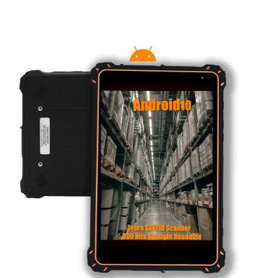 China Practical WiFi Industrial Android Tablet Rugged 8 Inch 800nit BT4.2 for sale