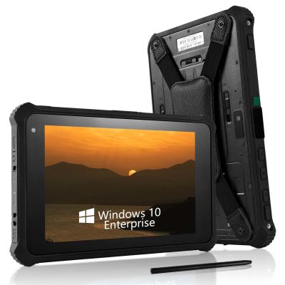 China Rugged 4G LTE Industrial Touch Screen Display Windows 10 With Removable Battery for sale