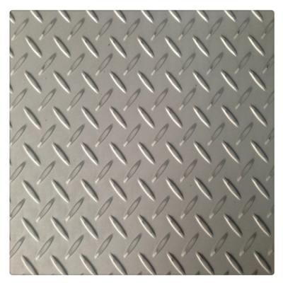 China 201 316l SS Embossed Checked Plate Sheet Stainless Steel 2000mm for sale