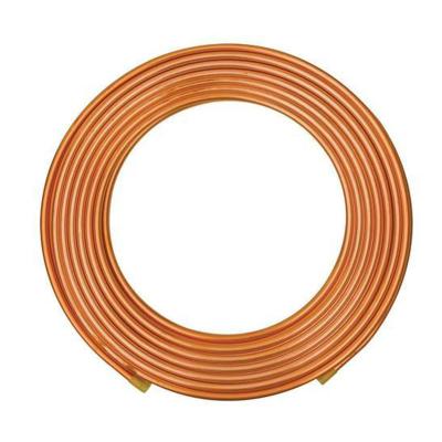 China C1100 C12200 Copper Pancake Coil Pipes 1/4'' 3/8'' 1/2'' 3/4'' 15meters For Air Conditioner for sale