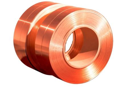China 99.9% Pure Copper Strip Coil Wire C10100 C10300 C11000 C12200 C12000 C1100 C1220 for sale