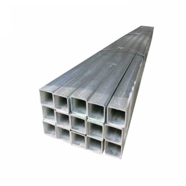 Quality Dx51d Galvanized Carbon Rectangular Steel Pipe Hot Dipped Mild 600mm for sale