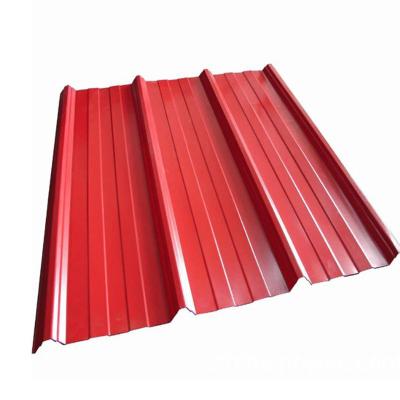 China Box Profile Prepainted Corrugated Steel Roofing Sheet GI GL 0.12-0.8mm for sale