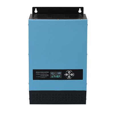 China 1KW 2KW 4KW 6KW MPPT Solar Hybrid Inverter Manufacturer 12/24 Volt 48V Power Inverter Solar Inverter With Charger for sale