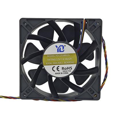 China 12038 4.5A 7000rpm Cooler Dc Brushless Fan 12v 120mm A1 Ebit E12 Avalon 1066 for sale