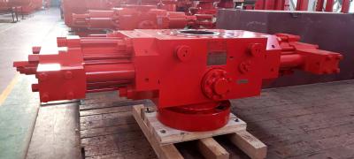 China Single Ram BOP Forged type, hydraulic open and close bonnets bottom flanged en venta