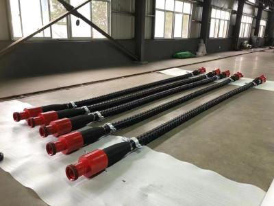 China Hochdruckrotationsbohrung Gesamtvulkanisierung Gummi Schlauch API 7K Monogramm Vibrator Rotationsschlauch zu verkaufen