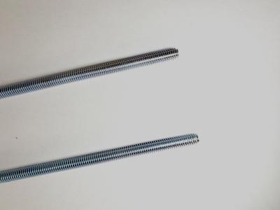 China M18 Zinc Plated Carbon Steel Threaded Rod Class 4.8 DIN 975 for sale