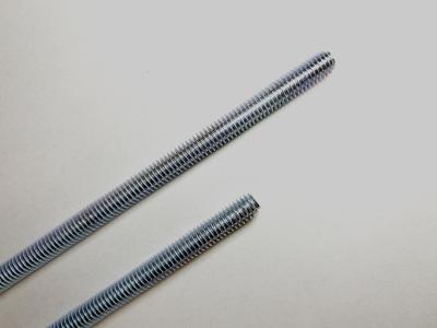 China 2M Fully Threaded Rod 3/8-16 Zinc Plated Carbon Steel ASME GR2 for sale