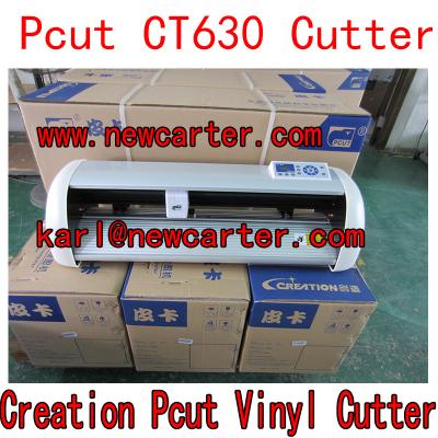 China Creation Pcut CT630 Cutting Plotter CTN630 Vinyl Sign Cutter Pcut Vinyl Cutter USB Drive for sale