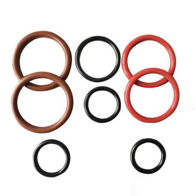 China Red Silicone O Rings Food Grade FDA Medical Grade 80 Shore A Silicone Seal Rings for sale