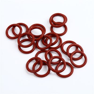 China Silicón de encargo Ring Fireproof Red de la categoría alimenticia 40 anillos de cierre del silicón de la orilla A en venta