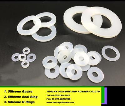 China Transparent O Ring Silicone Rubber O Ring Water Bottle Food Grade Rubber Seal for sale