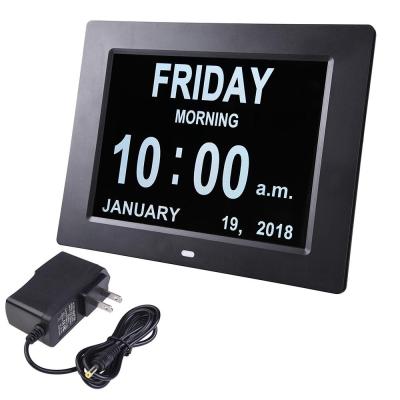 China Dementia, Alzheimer's, and Memory Loss Digital Calendar Day Clock for Elderly Seniors with Extra Large Day and Time Peri for sale