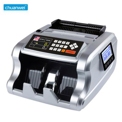 China AL-6700T UV IQR SGD Money Counter Machines Counting And Fake Note Detector Machine for sale