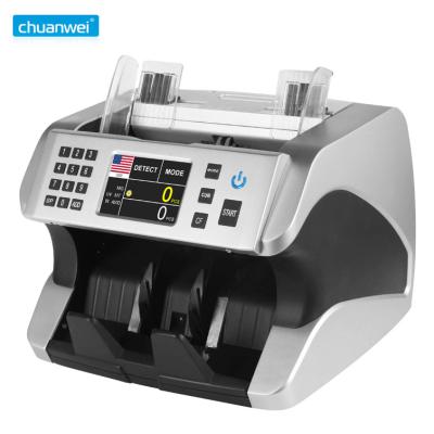 China Dollar Bill Counting Money Counter Machines AL-185 UV MG TFT Display 1000pcs/Min for sale