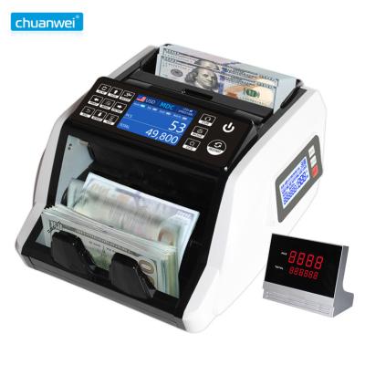 China Fake Note Detector And Mixed Denomination Money Counting Machine USD MG CIS for sale