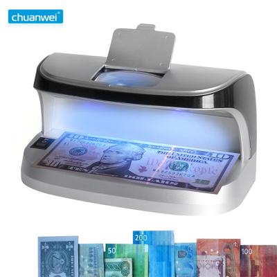 China Falsificación ligera blanca ULTRAVIOLETA Bill Detector del verificador del billete de banco de MG en venta