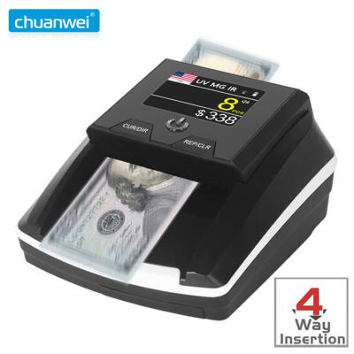 China MG IR Fake Note Detector Counterfeit Money Detector Machine 0.5 Second Bill SKW for sale